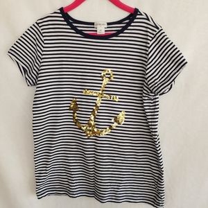 Crewcuts girls anchor t shirt